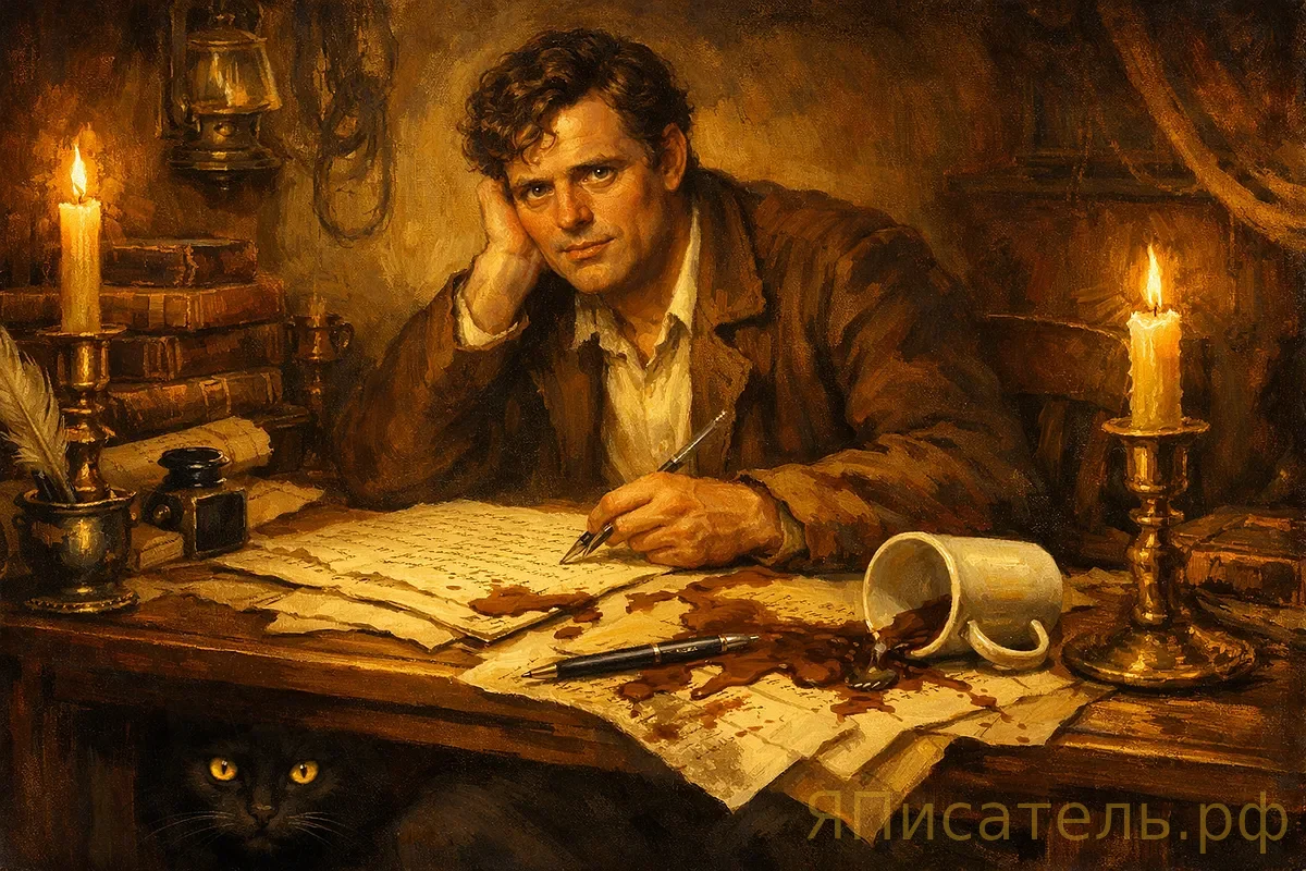 Морской волк за письменным столом