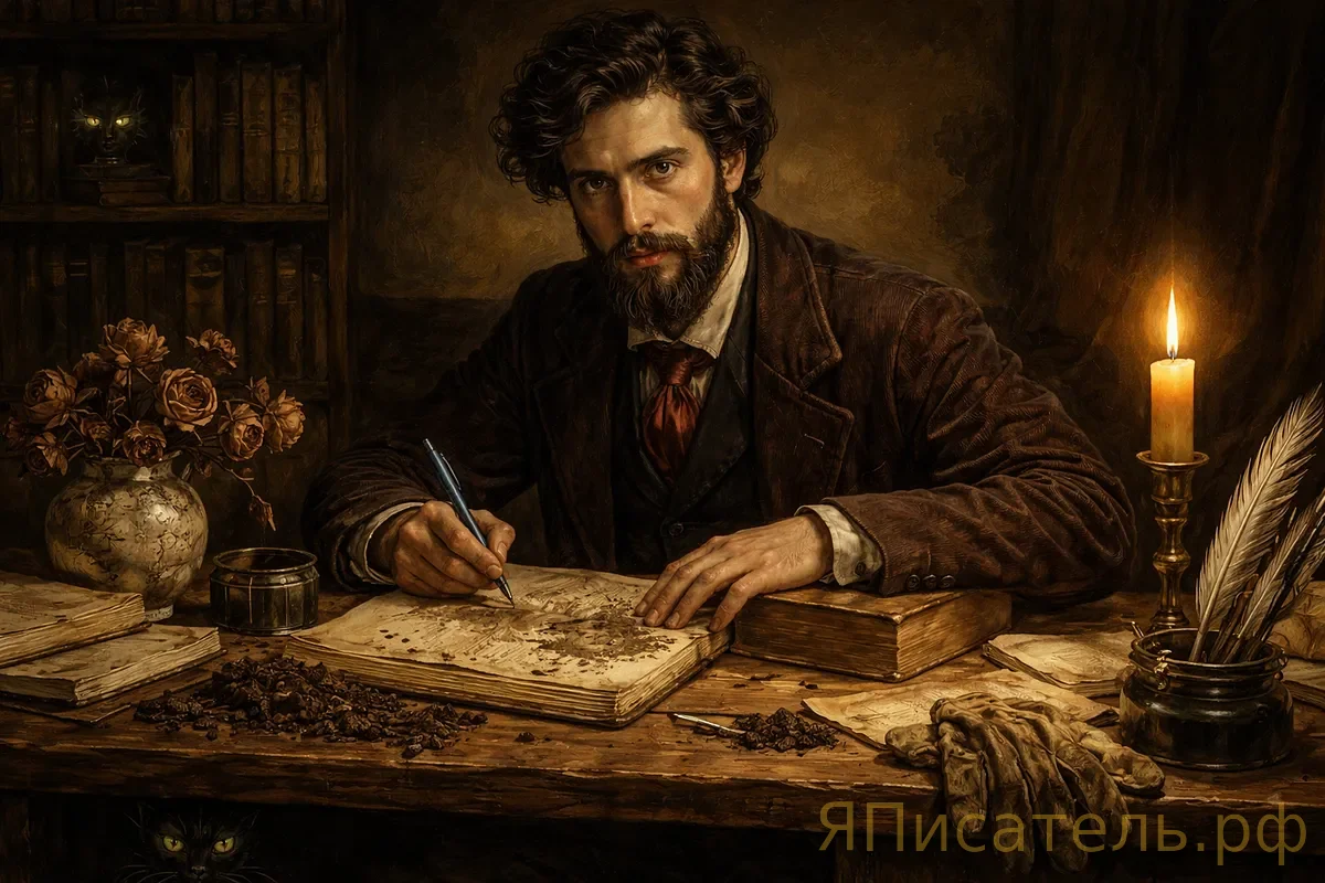 Тайна могильных стихов поэта