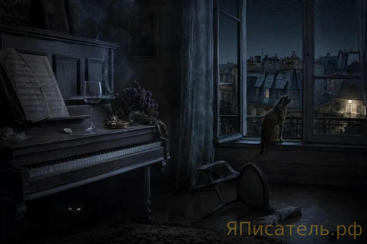 Хорошо, что тьма (в духе Георгия Иванова)