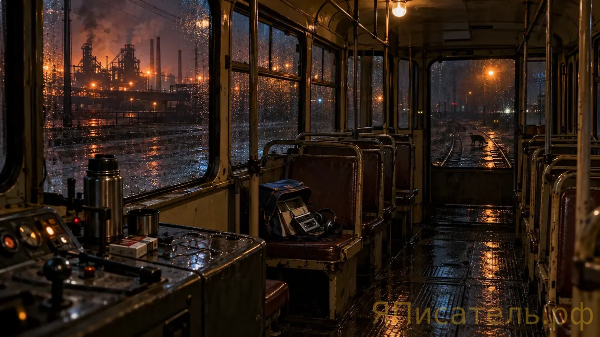 Он ждет на конечной