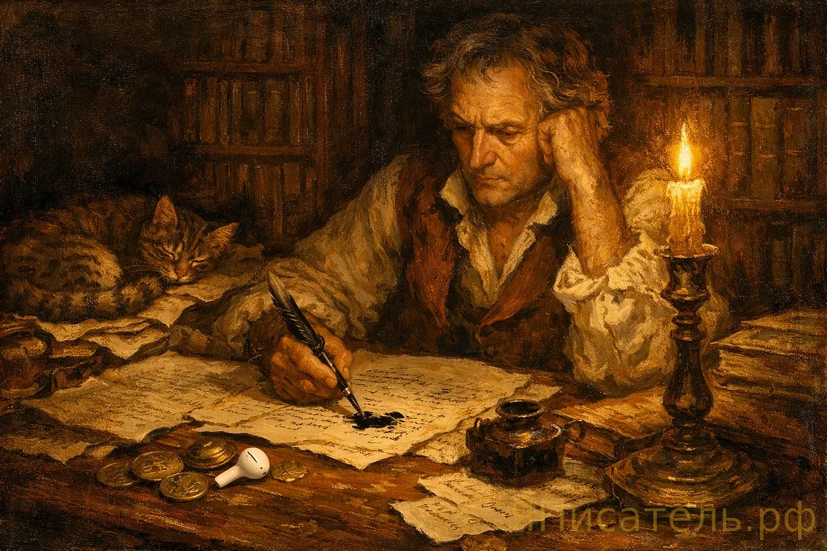 Разоблачение главного мифа о писательском блоке: как AI меняет правила игры для авторов