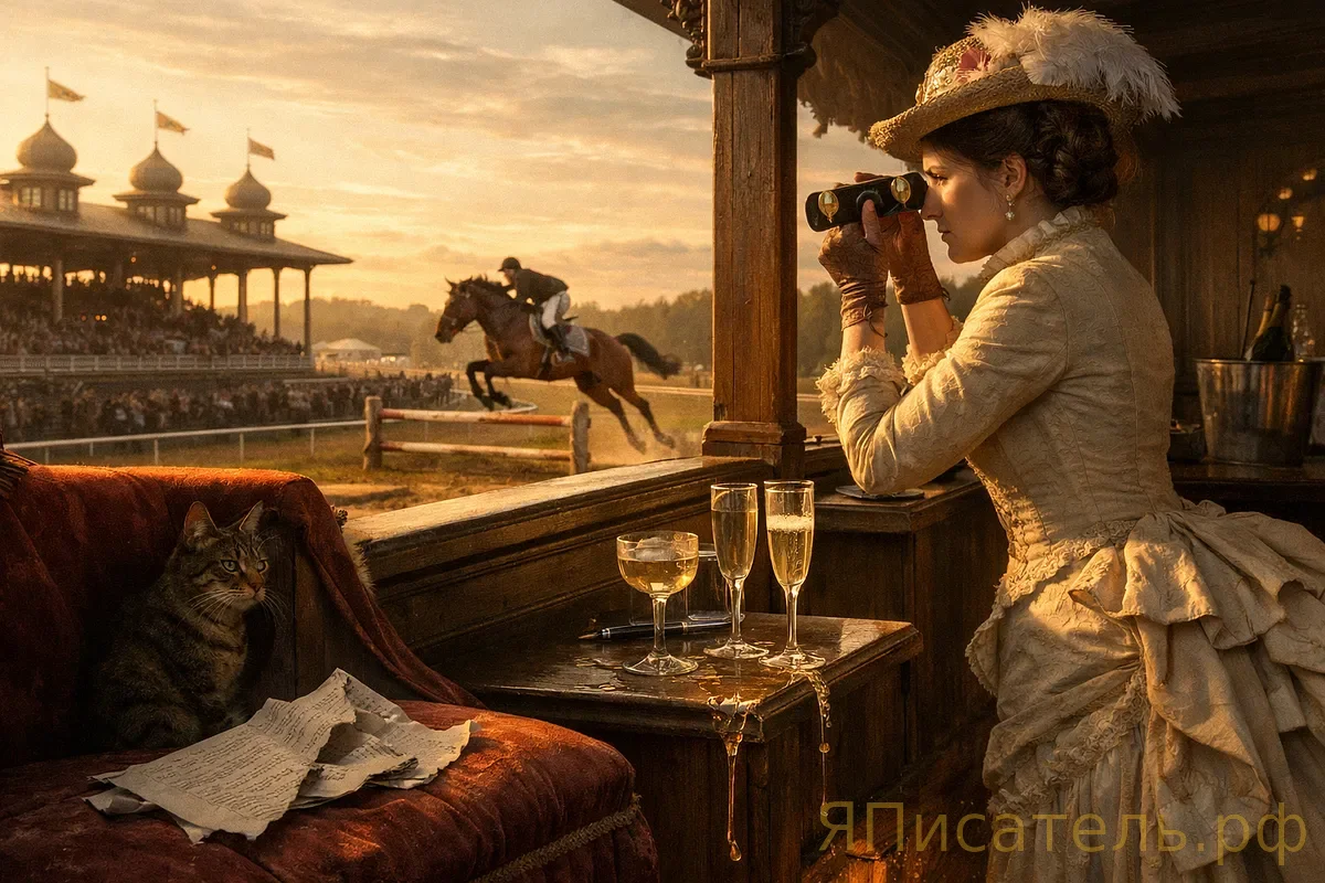 Анна Каренина в Twitter: Тред о скачках, где мой любовник упал с лошади, а я упала в глазах общества 🐴💔🔥