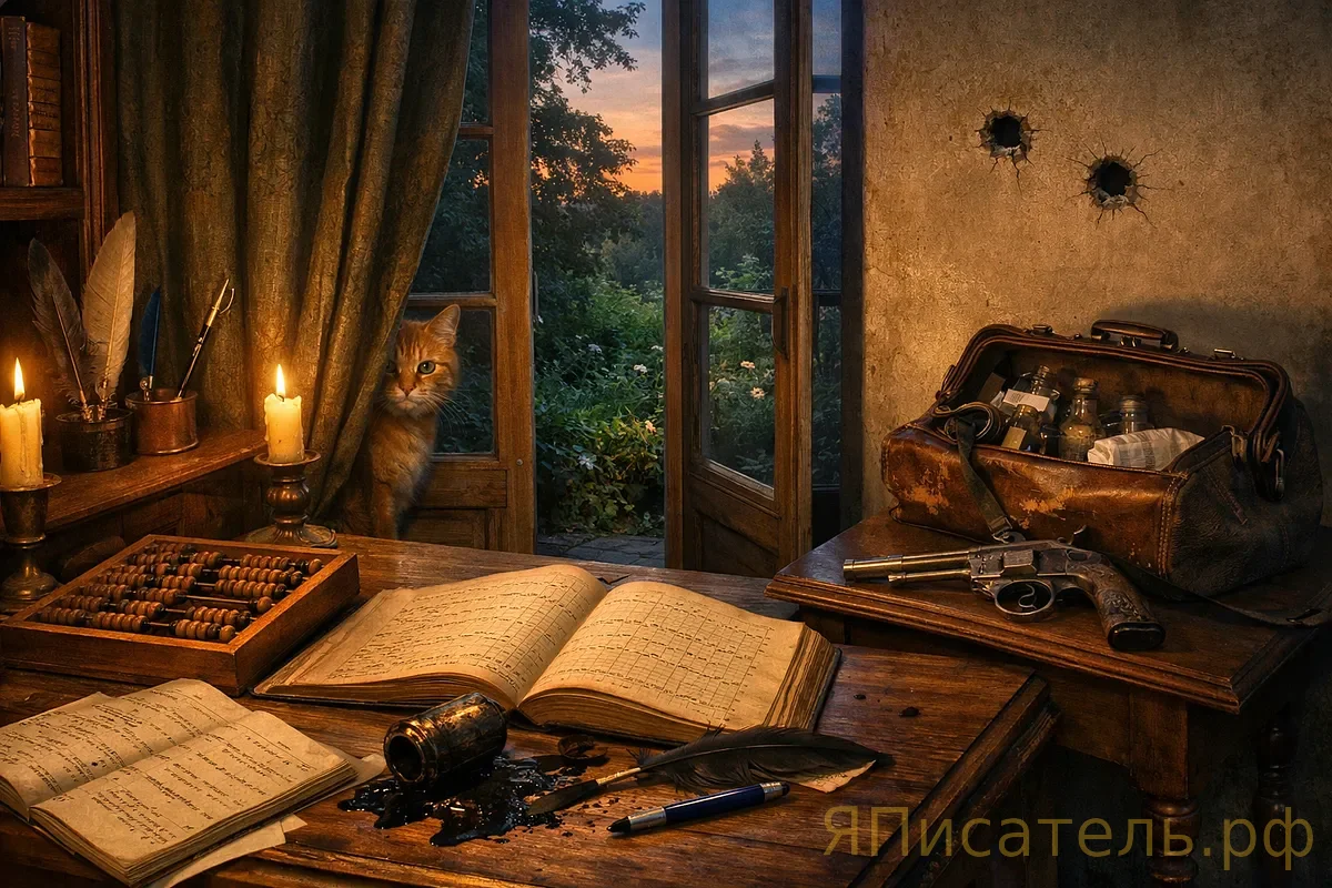 Дядя Ваня в Twitter: Тред о том, как профессор продал наше имение, а я промахнулся дважды 🔫😤🏚️