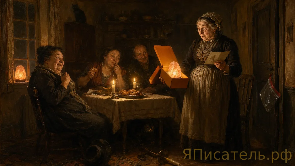 Лампа, или Как я себе же на юбилей света пожелала