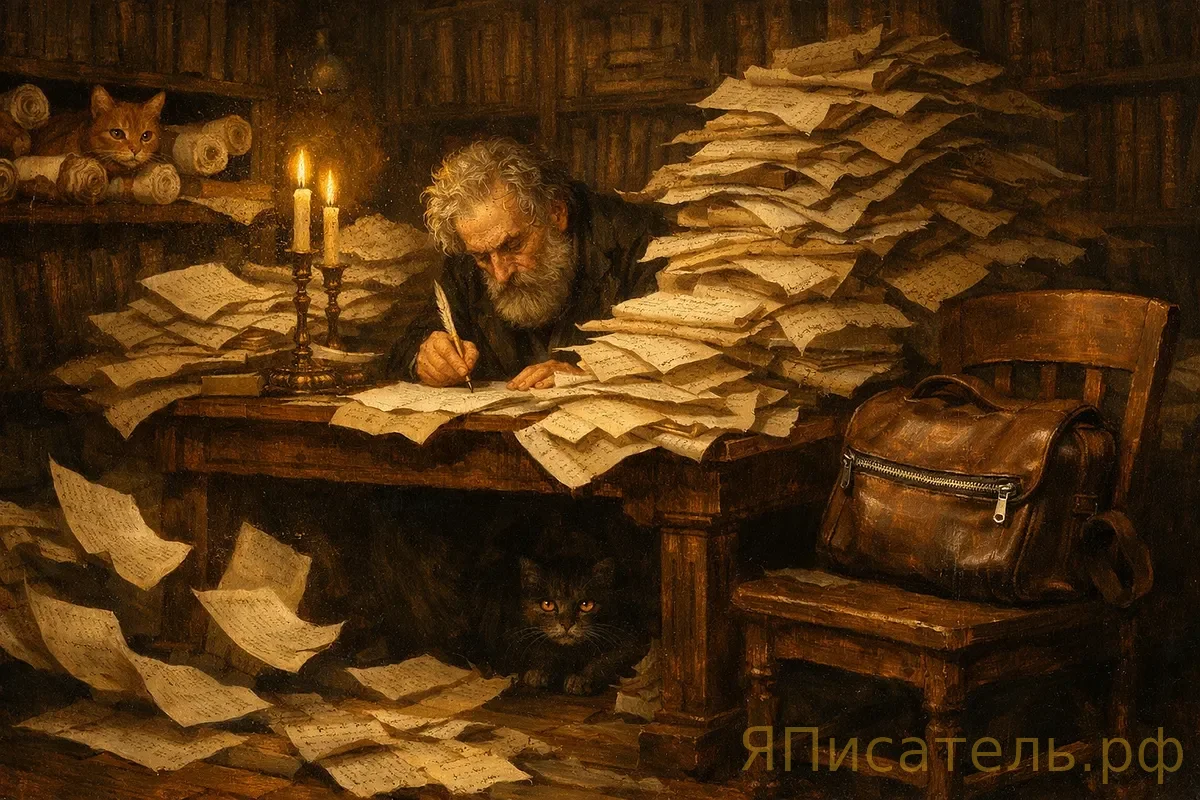 Разоблачение: кто написал больше четырёх миллионов слов — и не успел закончить