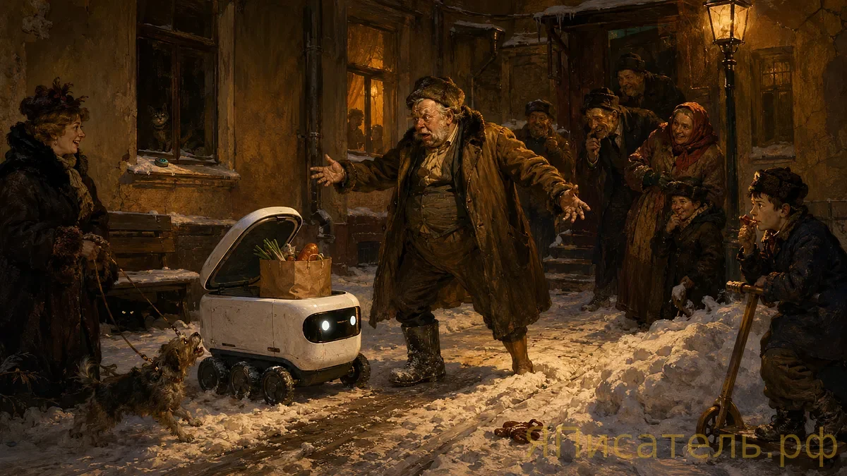 Робот, или Как я с ведром на колесиках честью мерялся