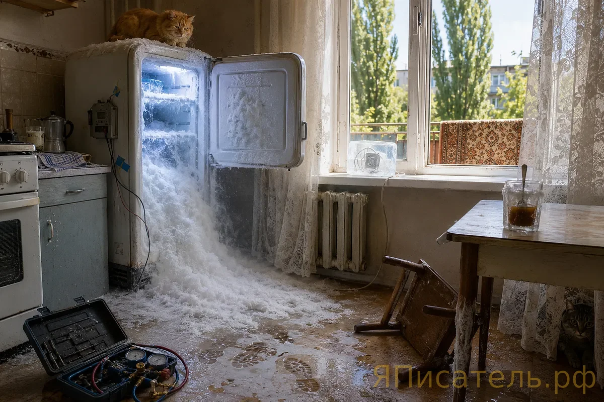 Морозит не то