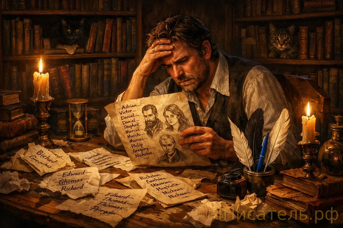 Имя как выбор автора