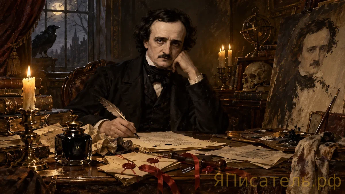 Edgar Allan Poe: The Original Goth Who Invented Modern Horror While Drunk and Broke