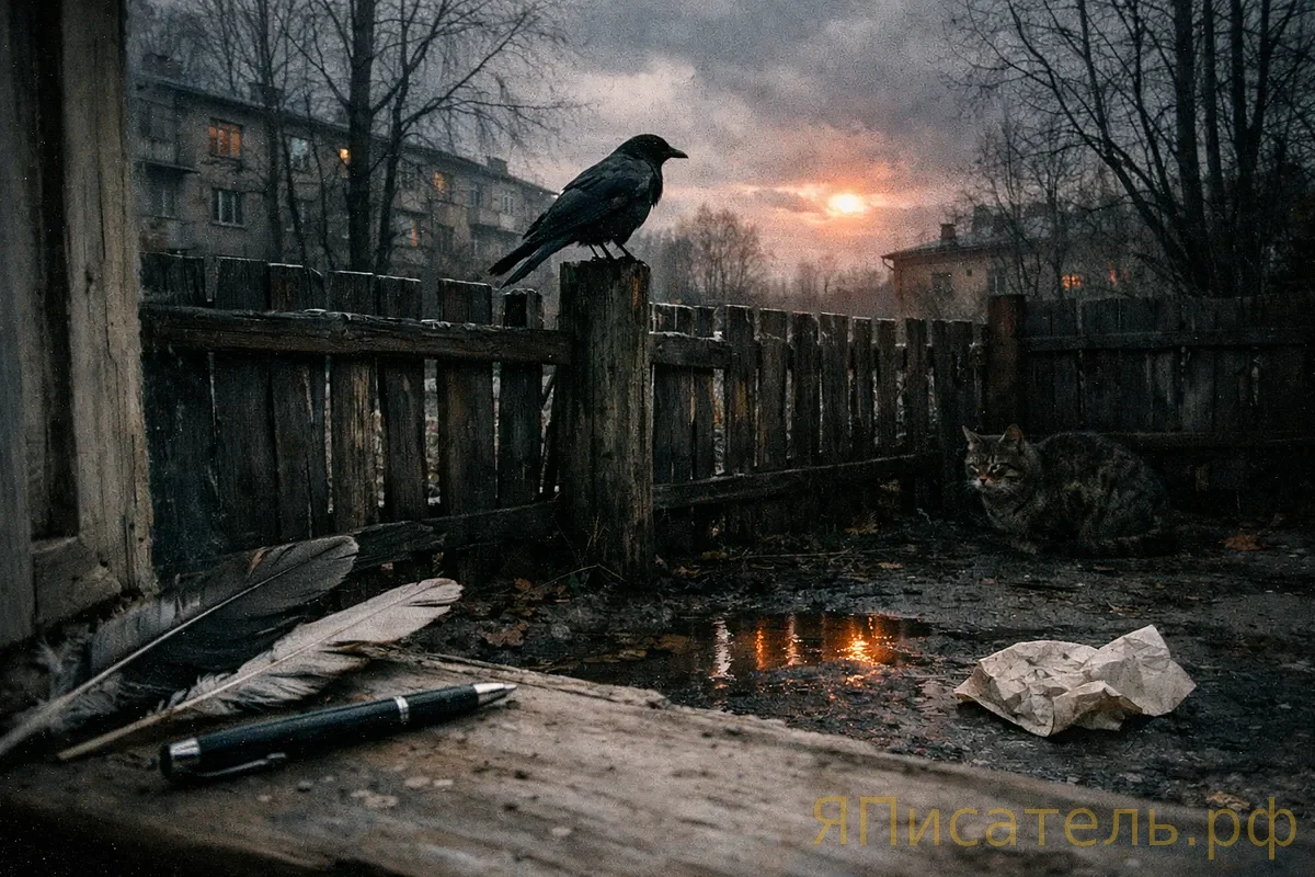 Солнце в ноябре — новое стихотворение в стиле Константина Бальмонта