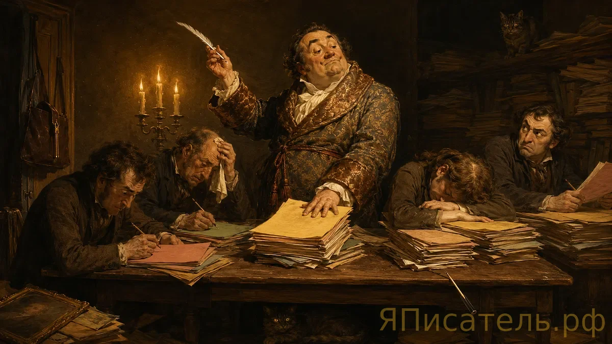 Литературная фабрика Дюма