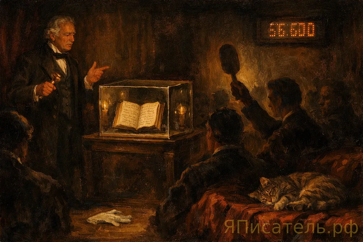 Рукопись забытого поэта ушла с аукциона за 3,2 млн рублей -- победитель попросил не называть имя