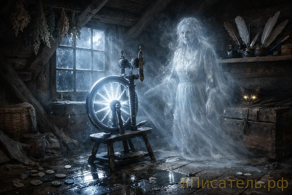 Серебряная нить лунной пряхи