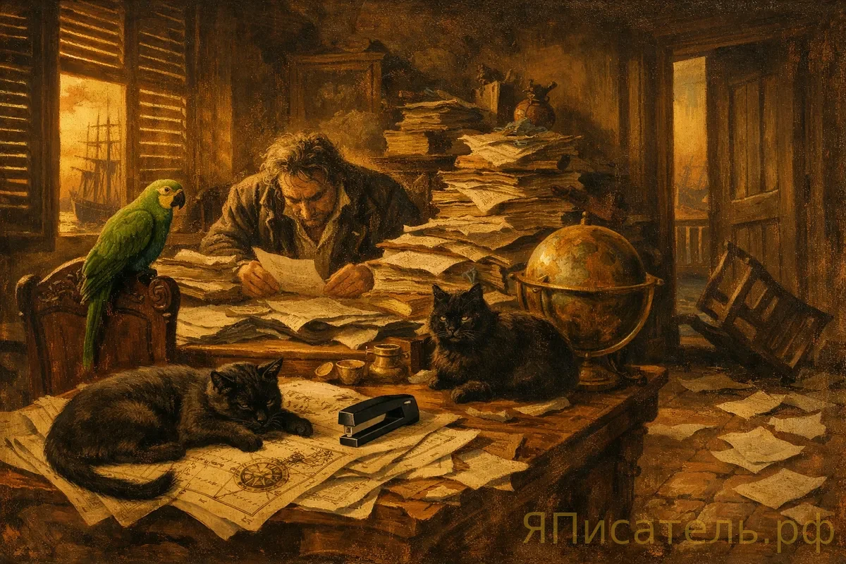 Губернаторский ром: утерянное послесловие капитана Блада