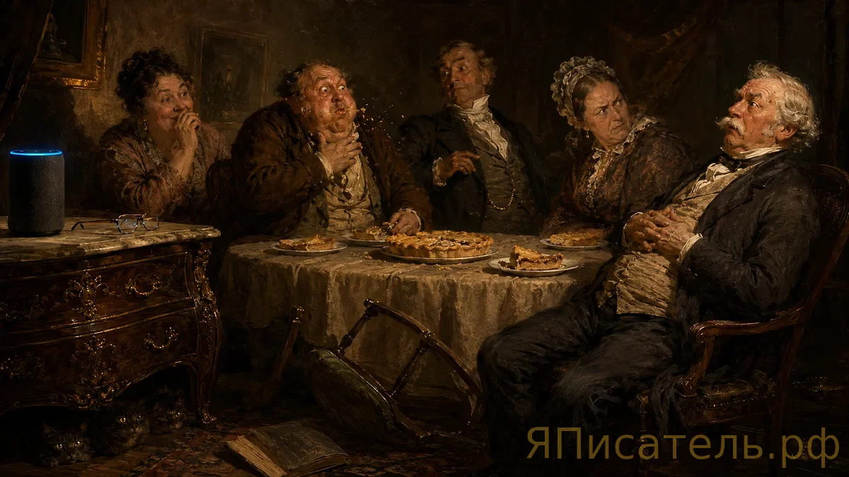 Колонка, или Как я сам себя перед гостями рассекретил
