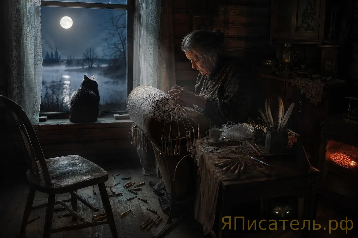 Кружевница лунного часа