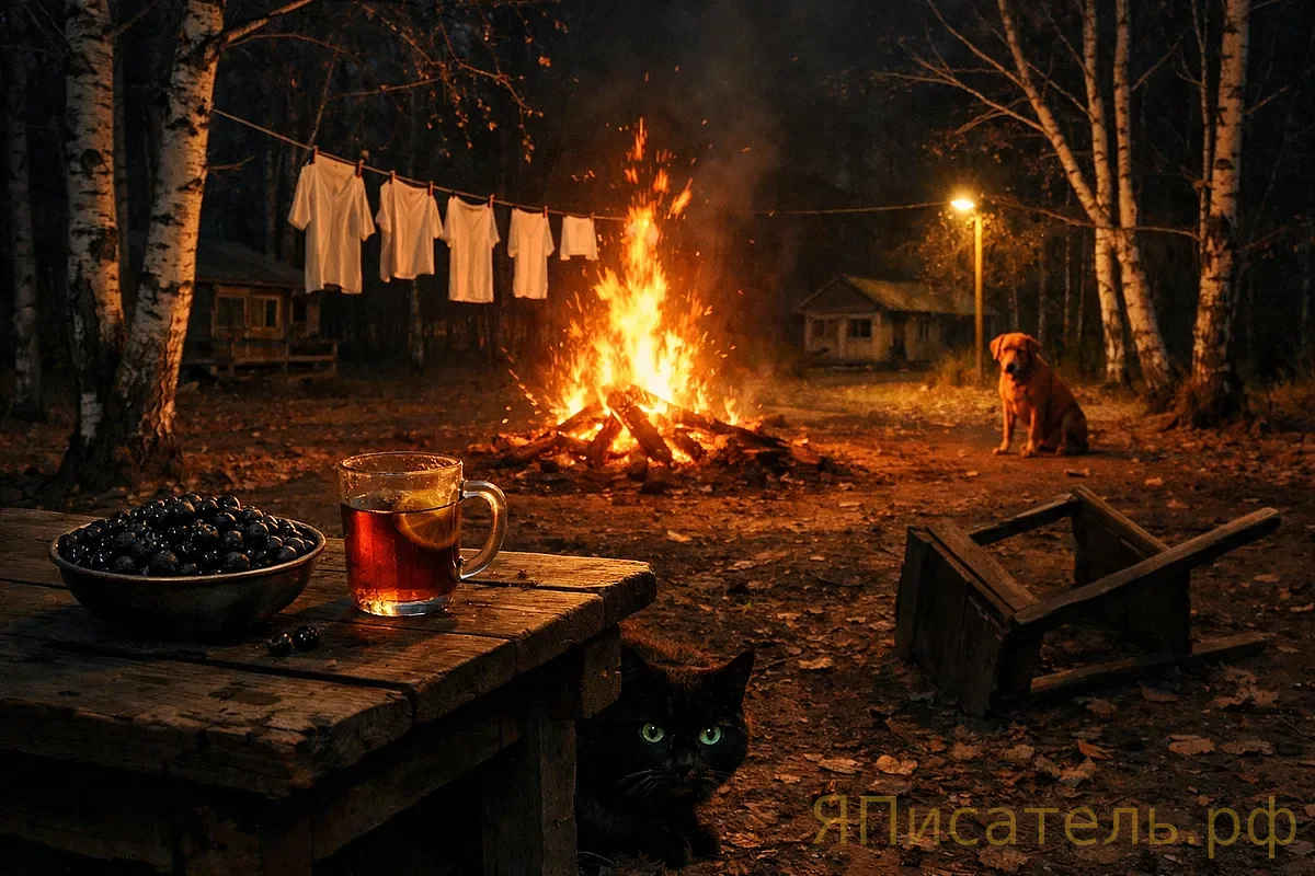 Издалека виден пожар