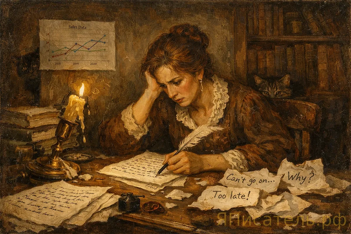 Авторы, пишущие от печали, используют на 31% более короткие предложения — лингвистический анализ эмоций