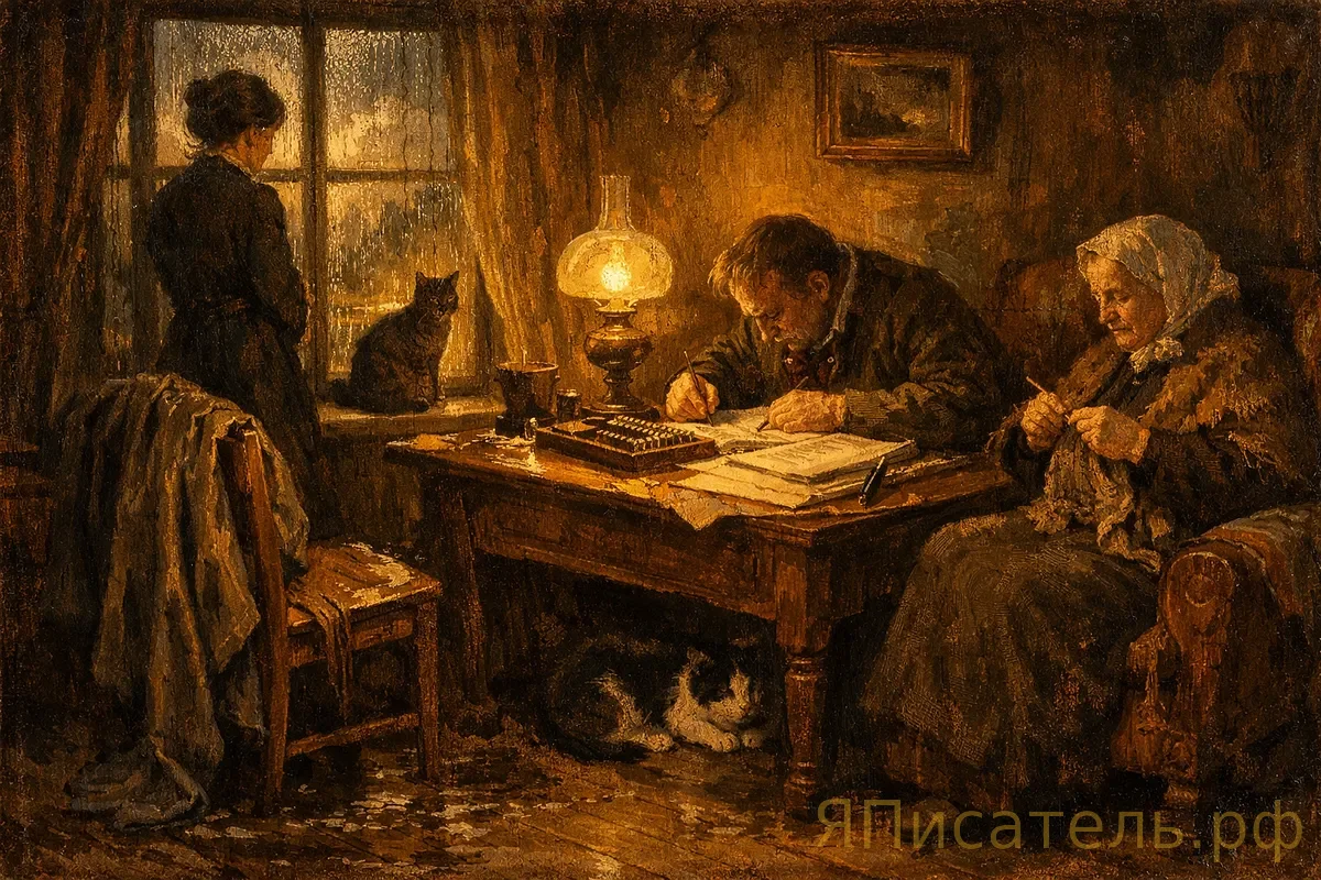 Пятое действие: дождь над усадьбой Войницких