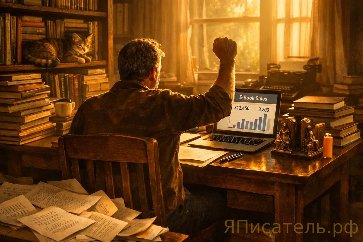 Заработок на электронных книгах в 2025 году: сенсация или реальность — разбираем по косточкам