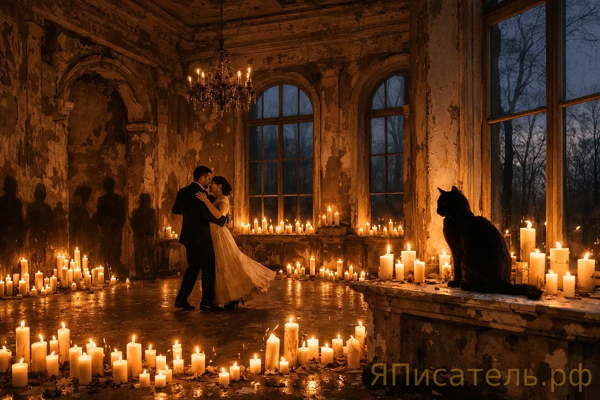 Гости молчат, невеста танцует