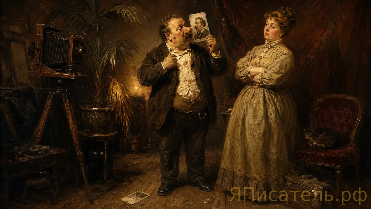 Карточка, или Как я через одну ретушь красавцем на неделю сделался