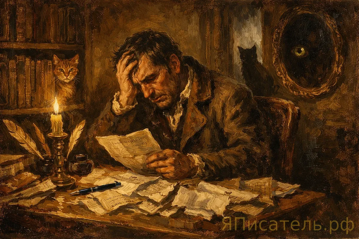 Построение нарративного напряжения через конфликт масштабов