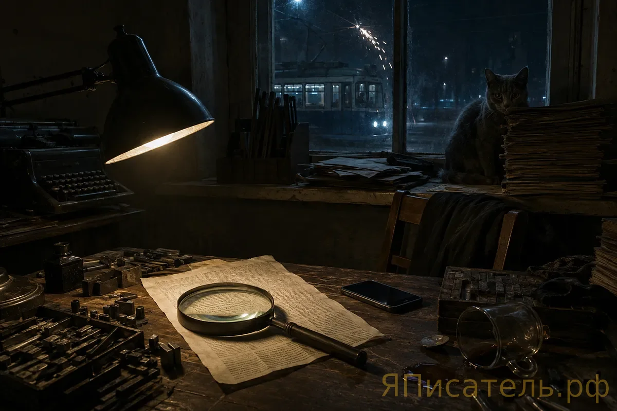 Буква с отломанной ножкой