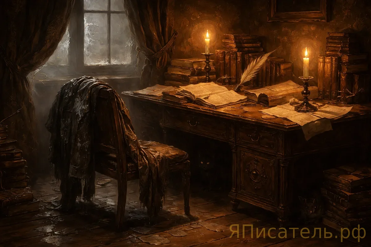 Тень на Обуховом мосту