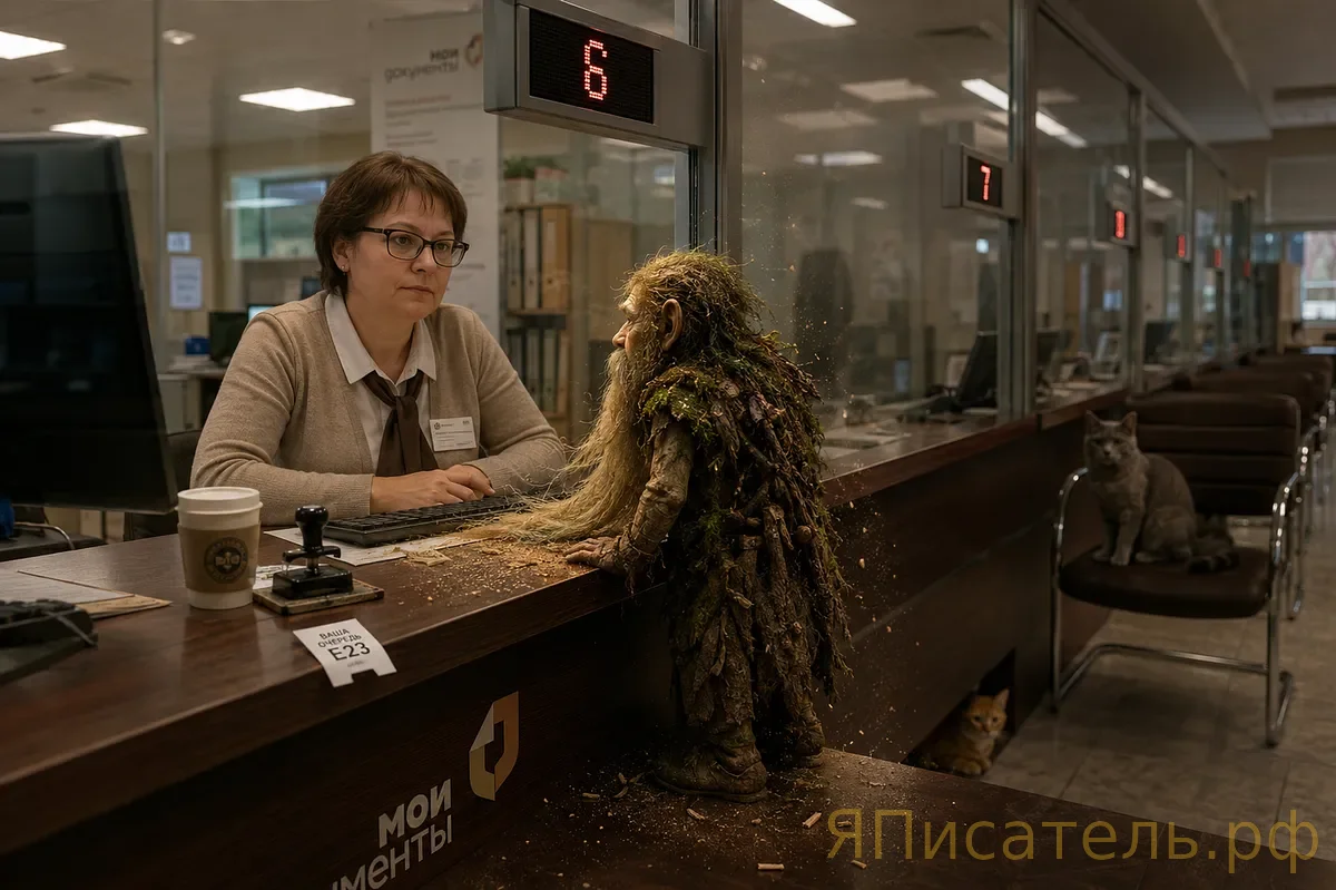 Окно номер шесть, талончик для нечисти