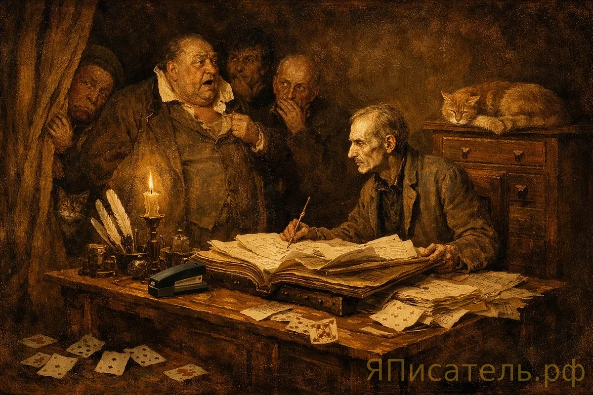 Акт шестой: настоящий ревизор, или Серый сюртук