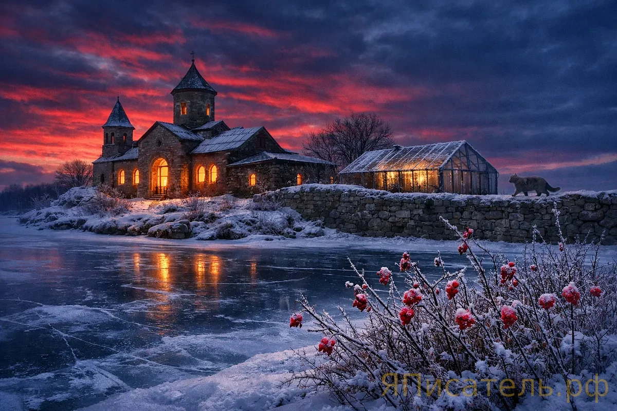 Сад за северной стеной