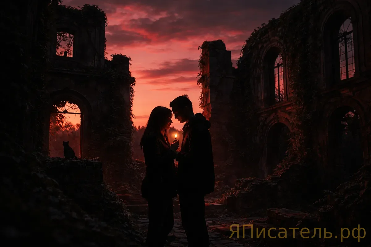 Шрам на запястье в форме полумесяца