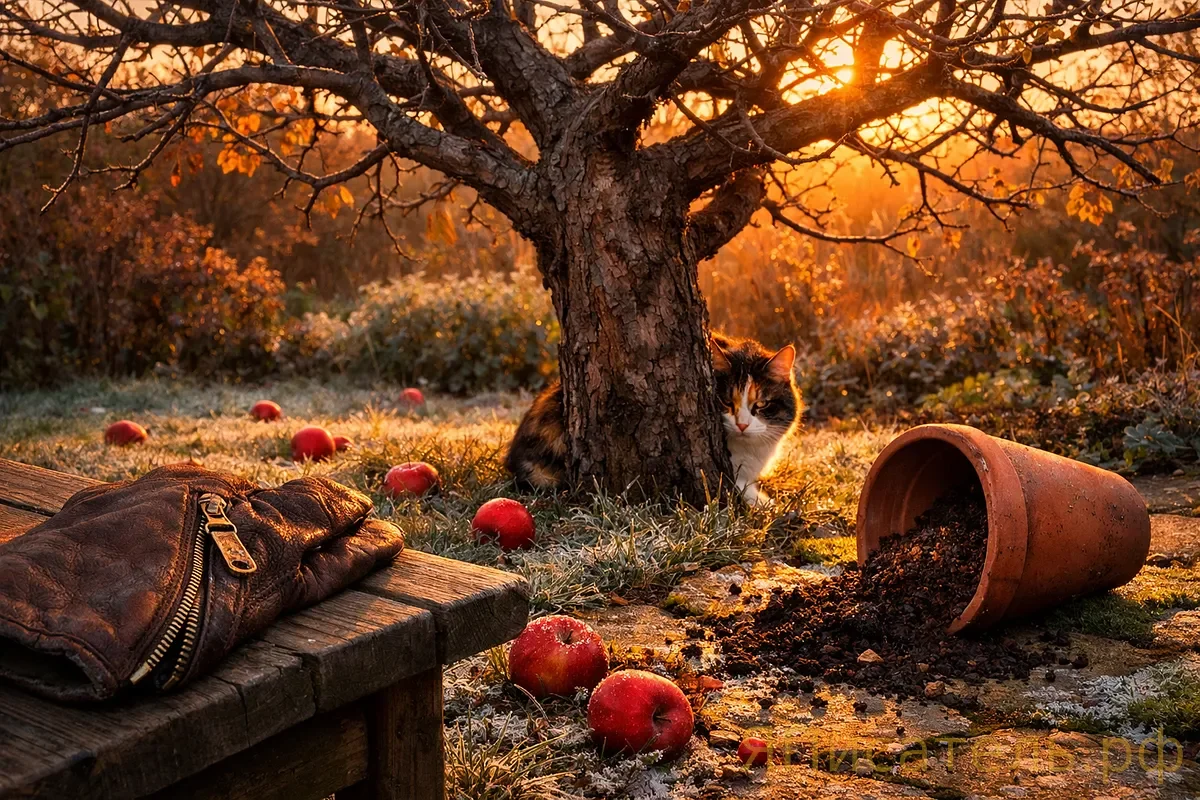 Метаморфозы вечернего сада — новое стихотворение в стиле Николая Заболоцкого