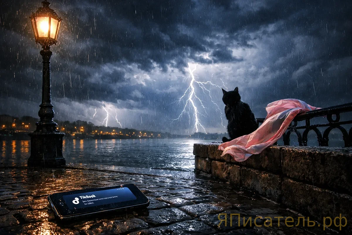 Комментарии под TikTok: «Девушка утопилась из-за грозы⚡ полная версия»