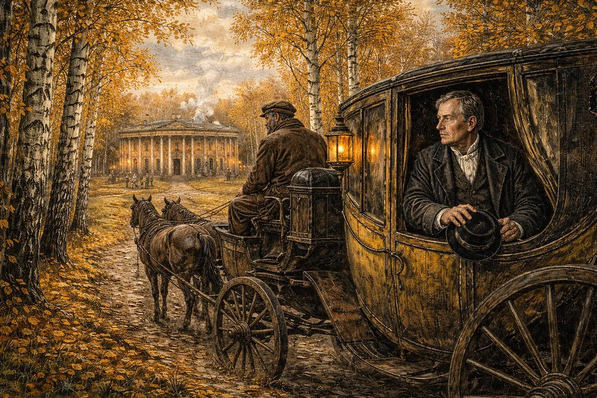 Глава девятая, ненаписанная: Возвращение Чичикова