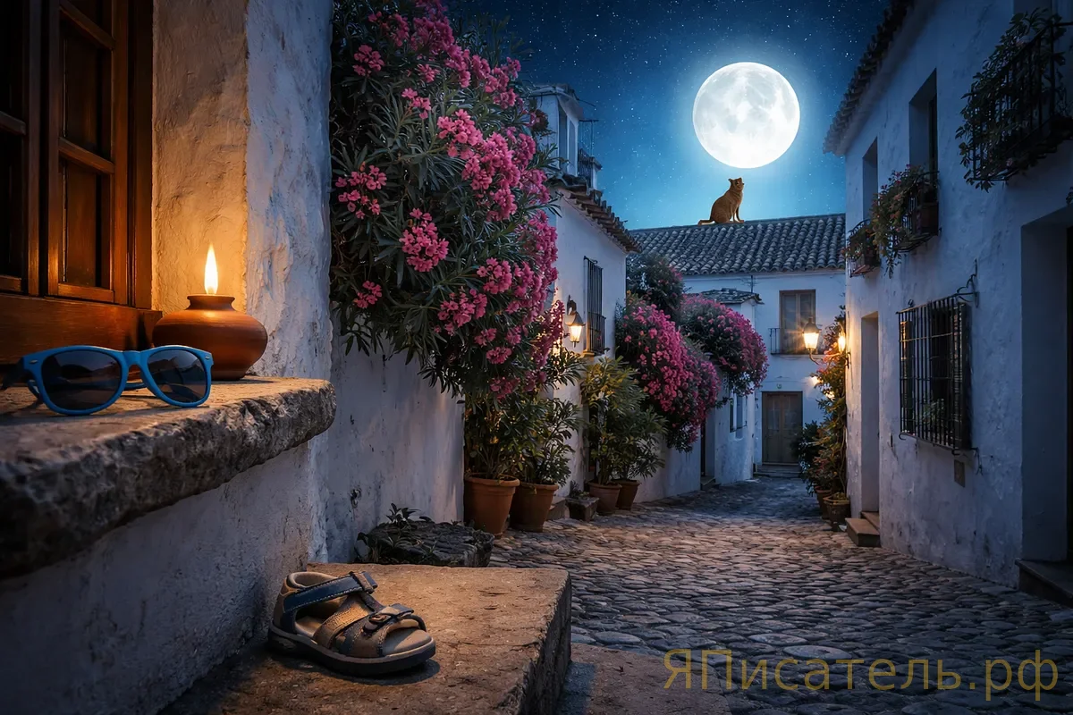 Романс о лунном олеандре — в стиле Федерико Гарсиа Лорки
