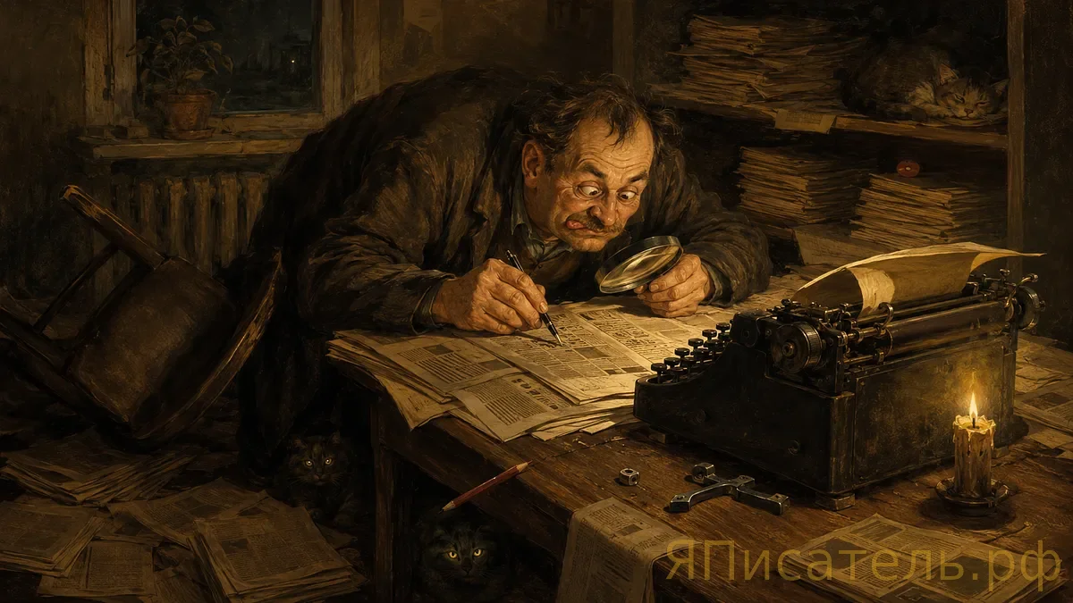 Литера, или Как я целый номер от руки дописывал