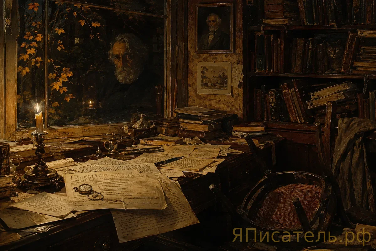 Тургенев и его литературные конфликты