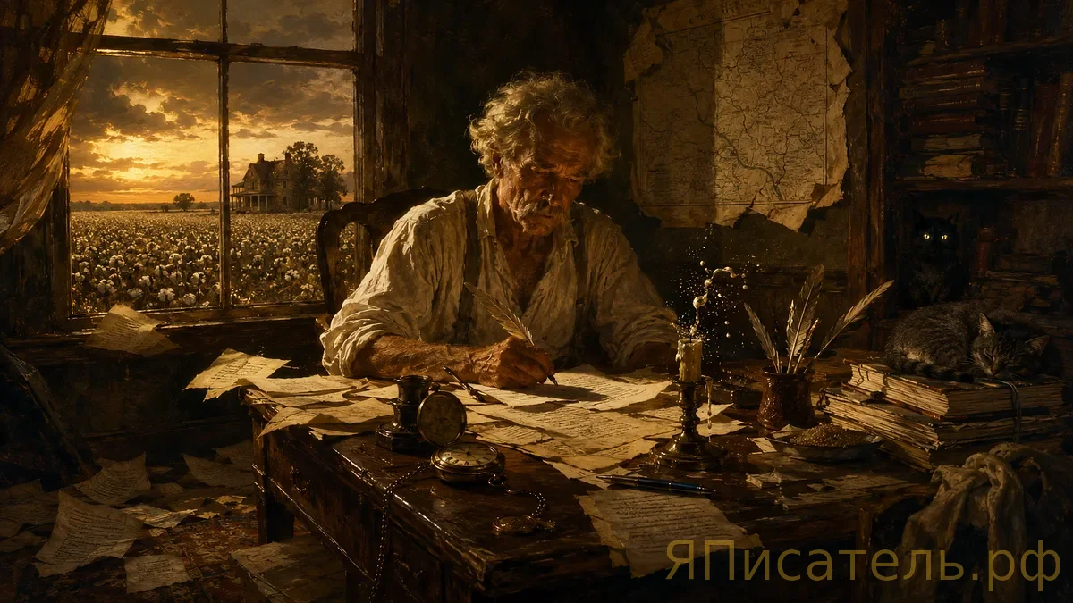 Фолкнер писал предложения длиной в милю. Спустя 64 года выясняется — не зря