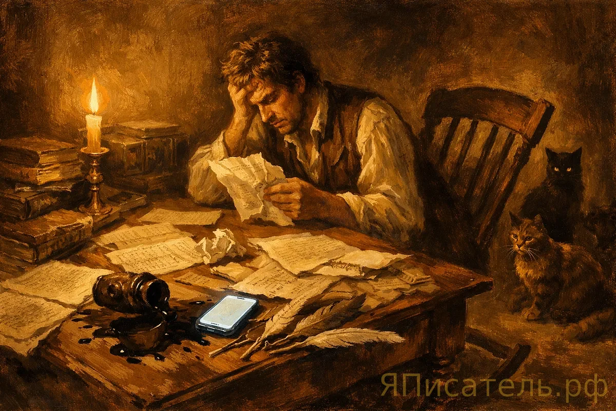 Писательская зависть: как не сгореть от чужого успеха и не превратиться в Сальери