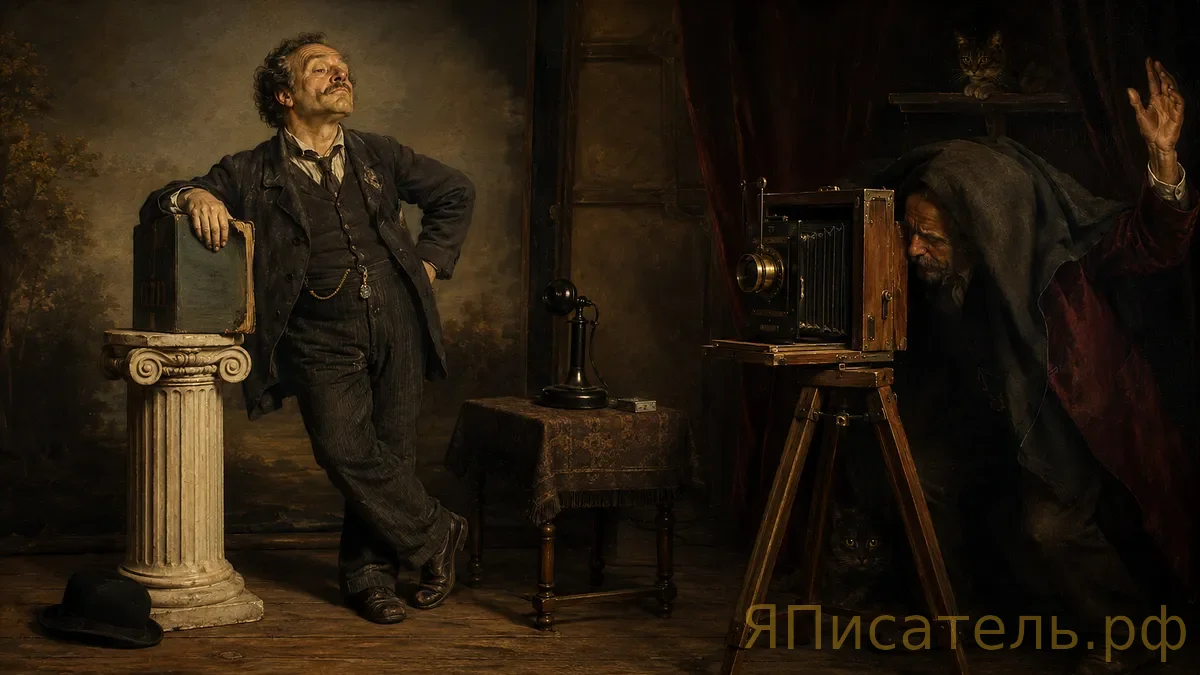 Карточка, или Как я перед родней в директоры сфотографировался