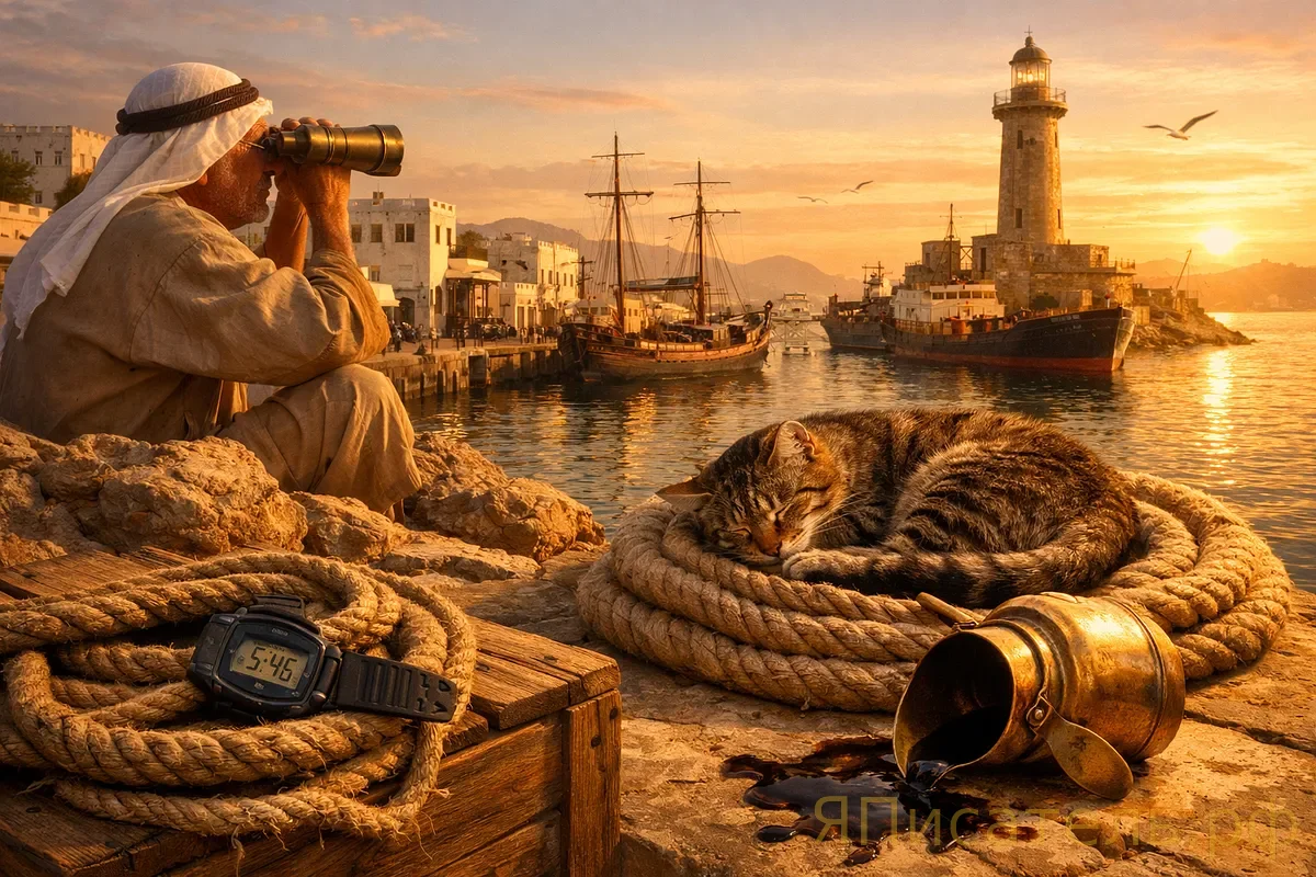 Последний лоцман — новое стихотворение в стиле Николая Гумилёва