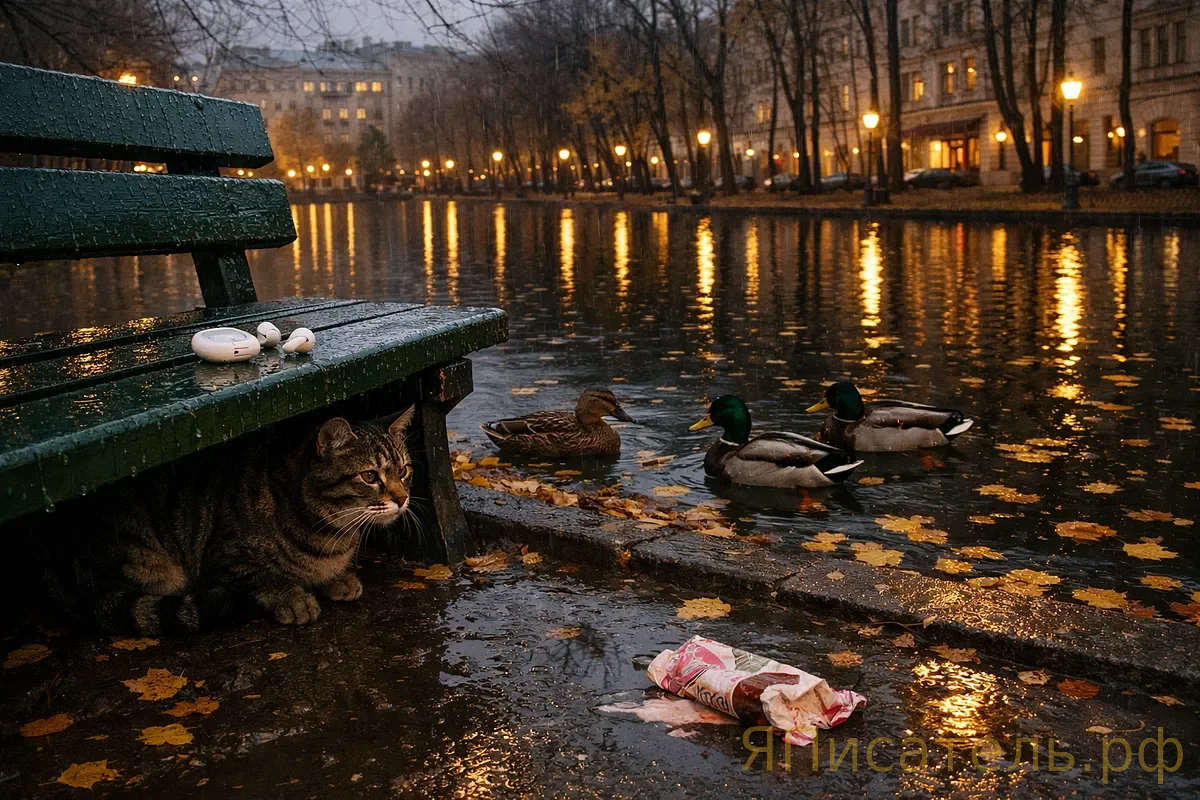 На Чистых прудах — новое стихотворение в стиле Геннадия Шпаликова