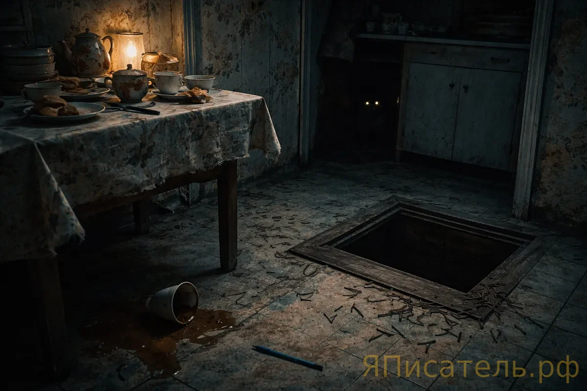 Оно дышит под полом