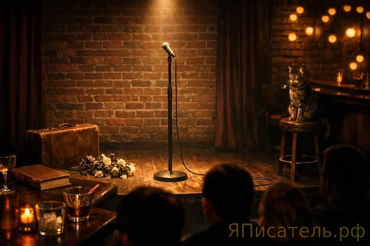 Чацкий на открытом микрофоне: «Три года не был — и зря вернулся»