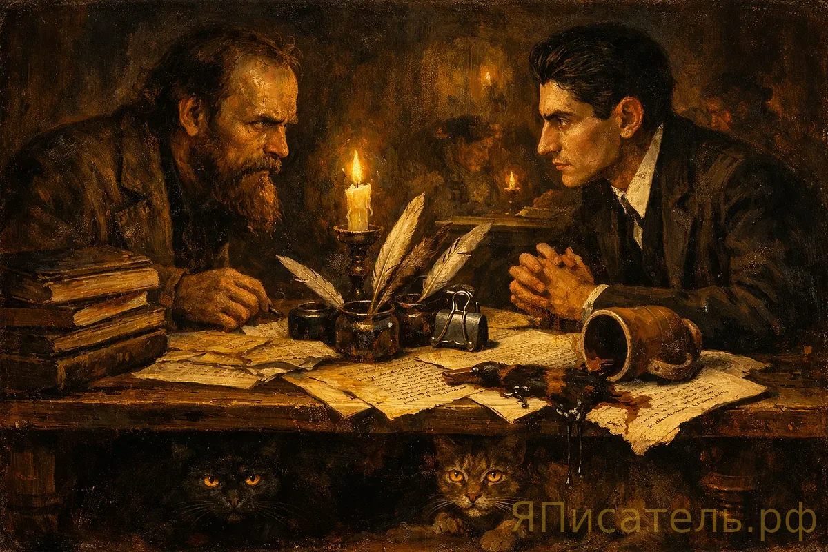 Достоевский против Кафки: дуэль двух безумцев, после которой хочется выпить