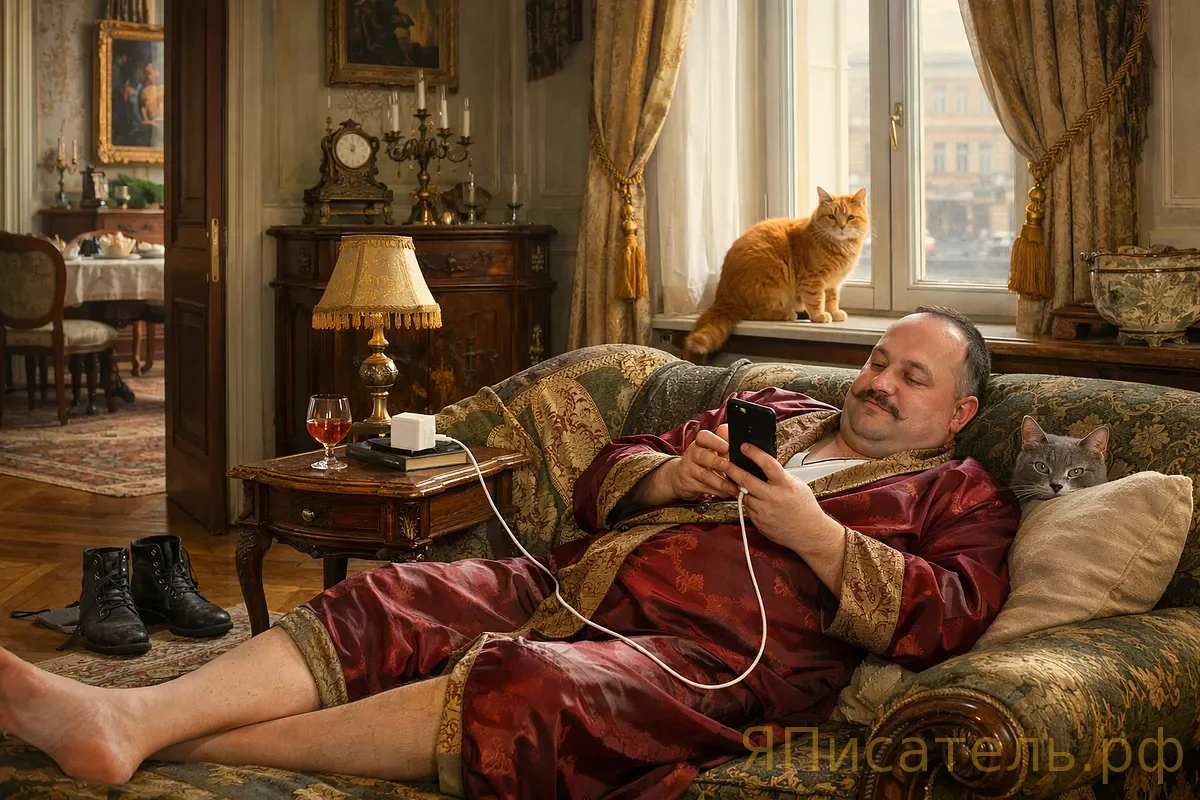 Обломов на Tinder: «Ищу ту, которая принесёт халат и не будет звать на прогулку»