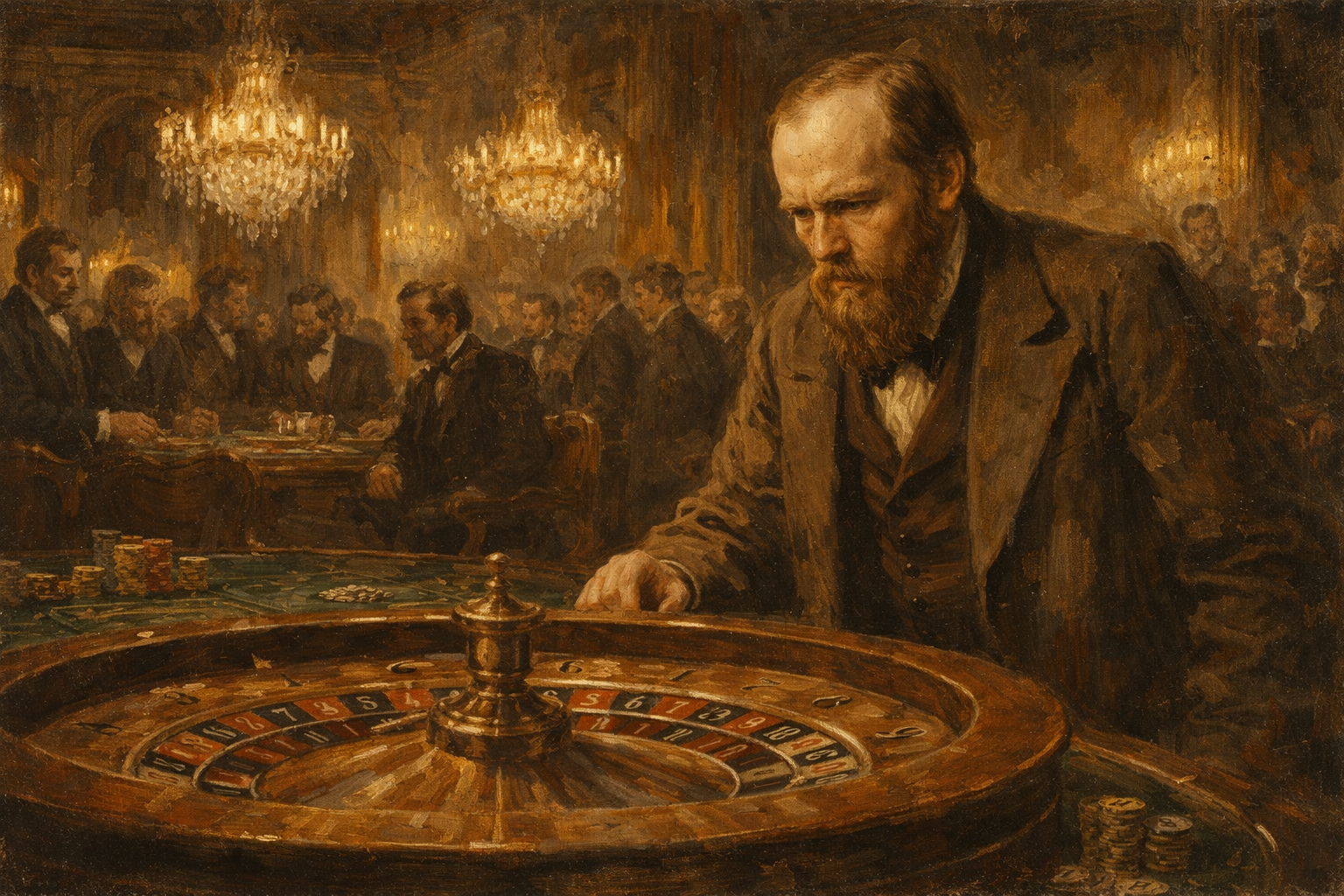 Тайное хобби классика: Достоевский-игроман