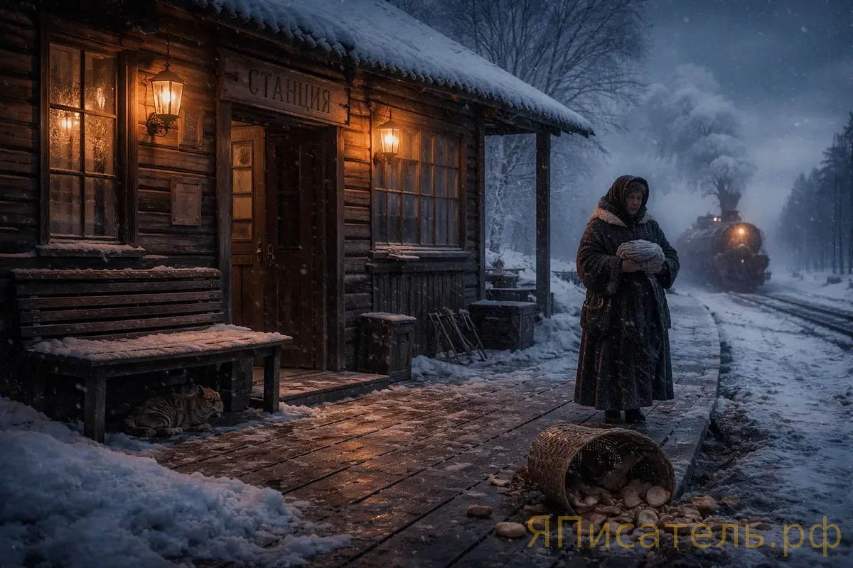 У полустанка